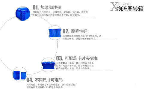 延边带盖塑料物流箱尺寸-沈阳兴隆瑞